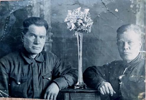 Филипп Егорович Емельянов, 1944 г.